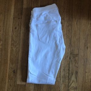 White Madewell maternity jeans